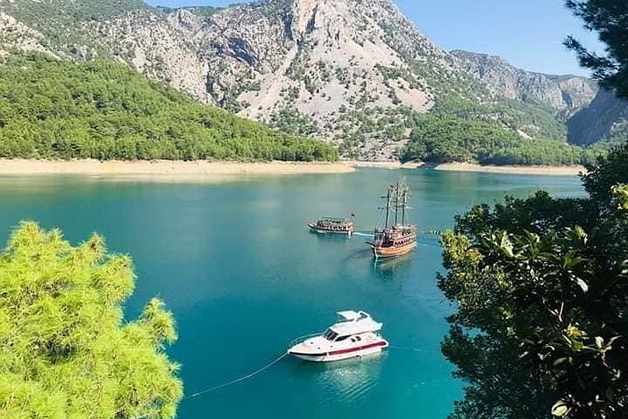 Green Canyon Day Trip with Boat Tour from Antalya