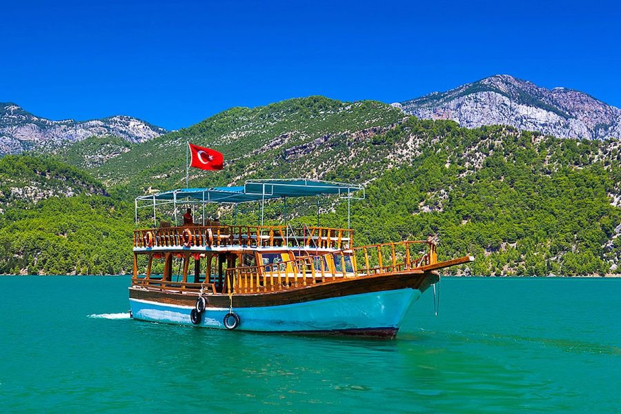 Green Canyon Day Trip with Boat Tour from Antalya