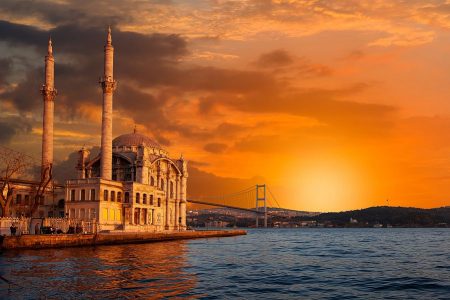 Evening Sunset Guided Boat Cruise on the Bosphorus