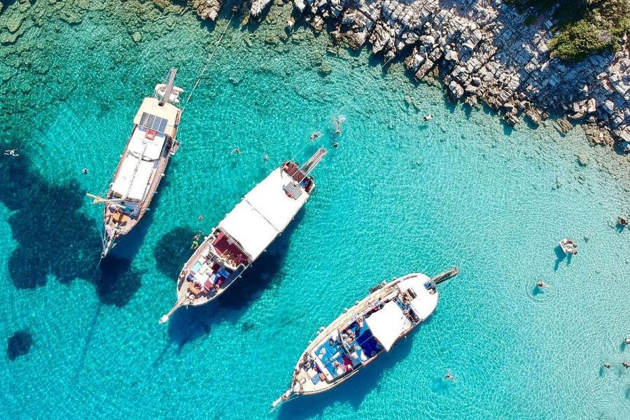 Orak Island Boat Tour with Swim Stops and Lunch