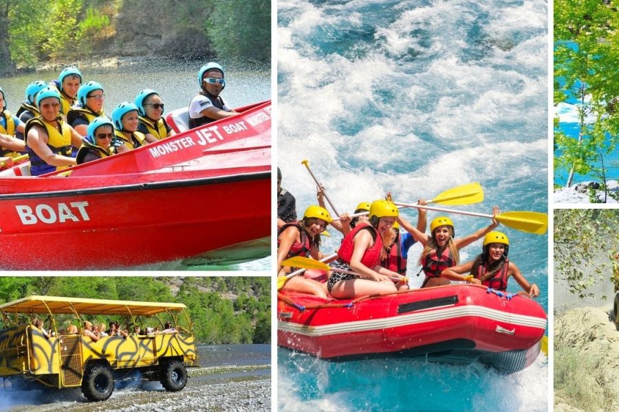 Speed Boat, Monster Truck, Raftind and Zipline Super Combi Tour