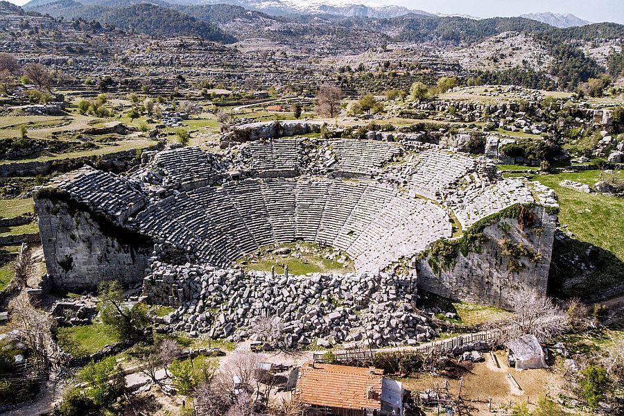 Tazi Canyon, Selge Ancient City and Adamkayalar Tour