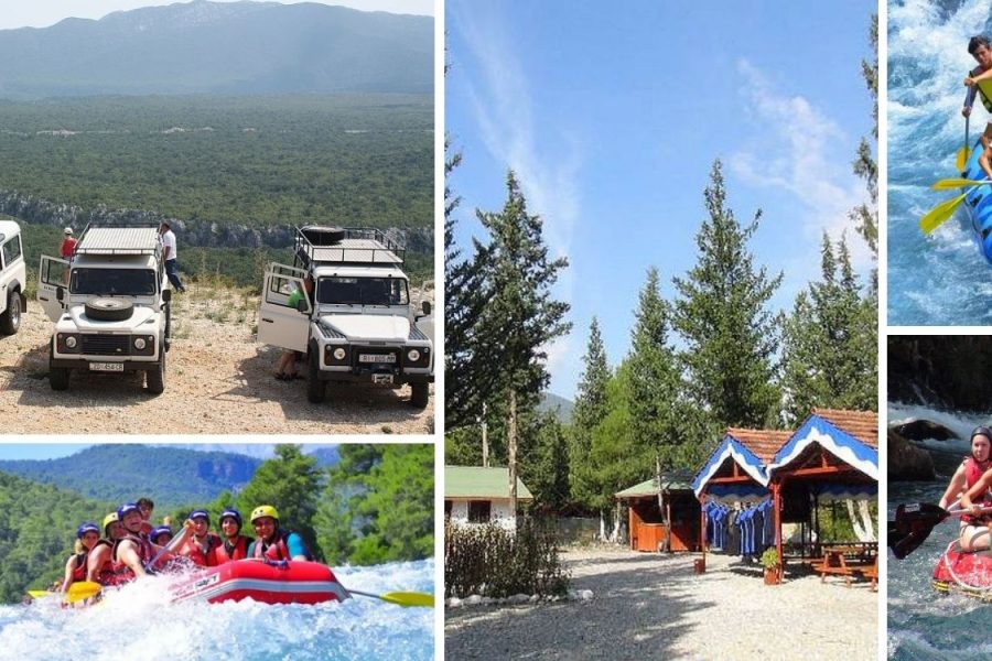 White Water Rafting and Jeep Safari at Koprulu Canyon