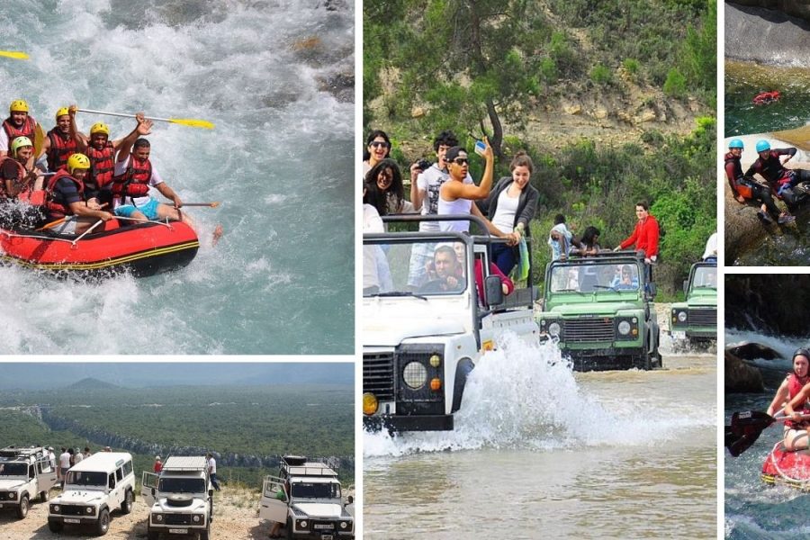 Rafting, Jeep Safari and Canyoning at Koprulu