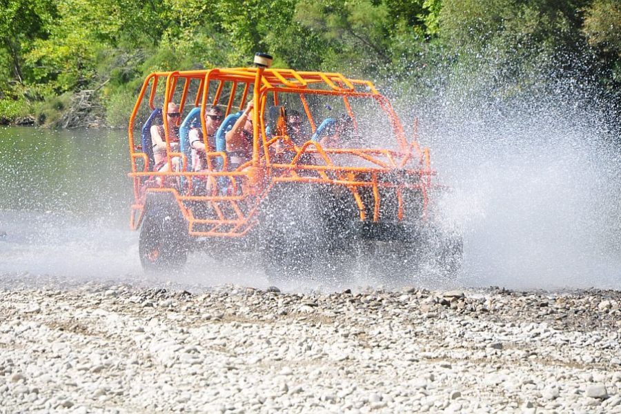 Combo Tour With Monster Jeep and Rafting