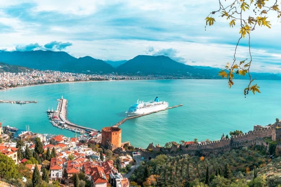 Alanya City Tour with Paragliding