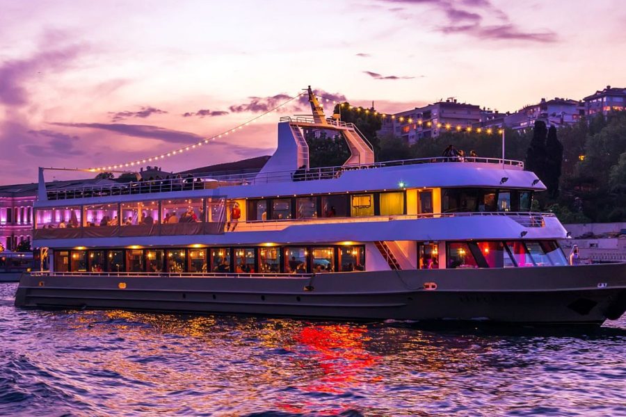 Sunset Guided Bosphorus Boat Cruise